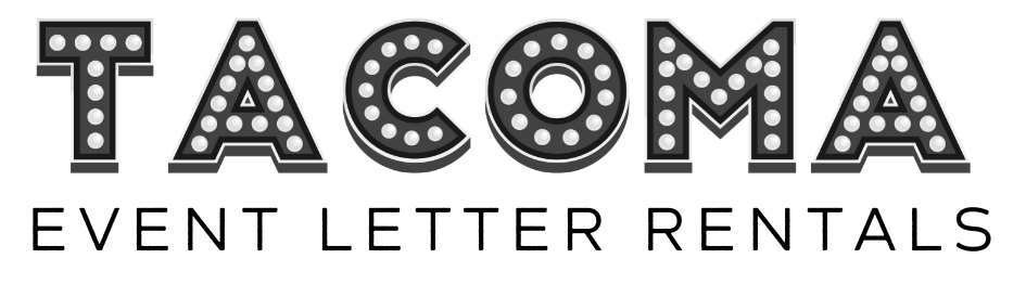 Tacoma Event Letter Rentals - Logo
